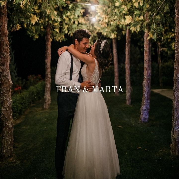 Get inspired by Fran and Marta's wedding photos