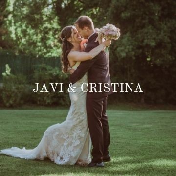 Inspírate con las fotos de boda de Javi y Cristina