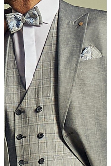 Grey groom suit Feel 46.22.030A