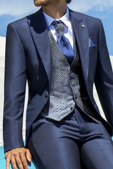 Blue groom suit Wedding 53.21.300