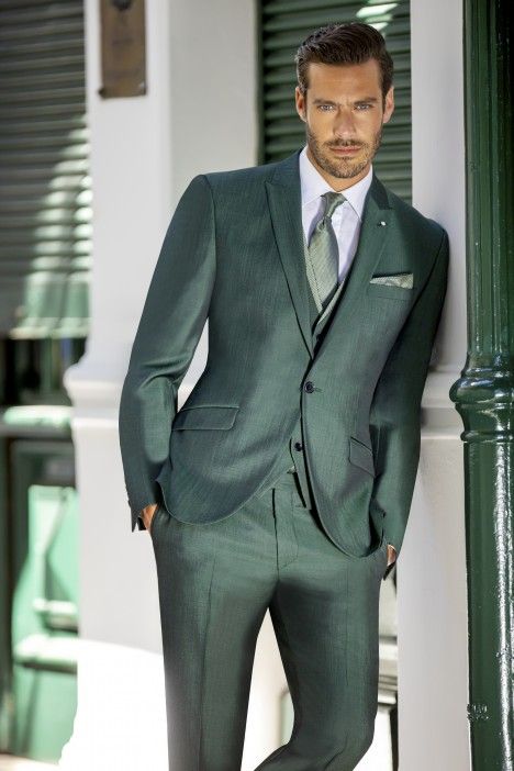 Green groom suit Eternal 74.20.911