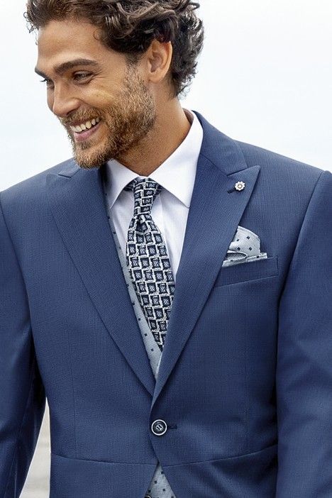 Blue groom suit Eternal 01.21.310
