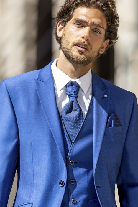 Blue groom suit Eternal 42.18.343