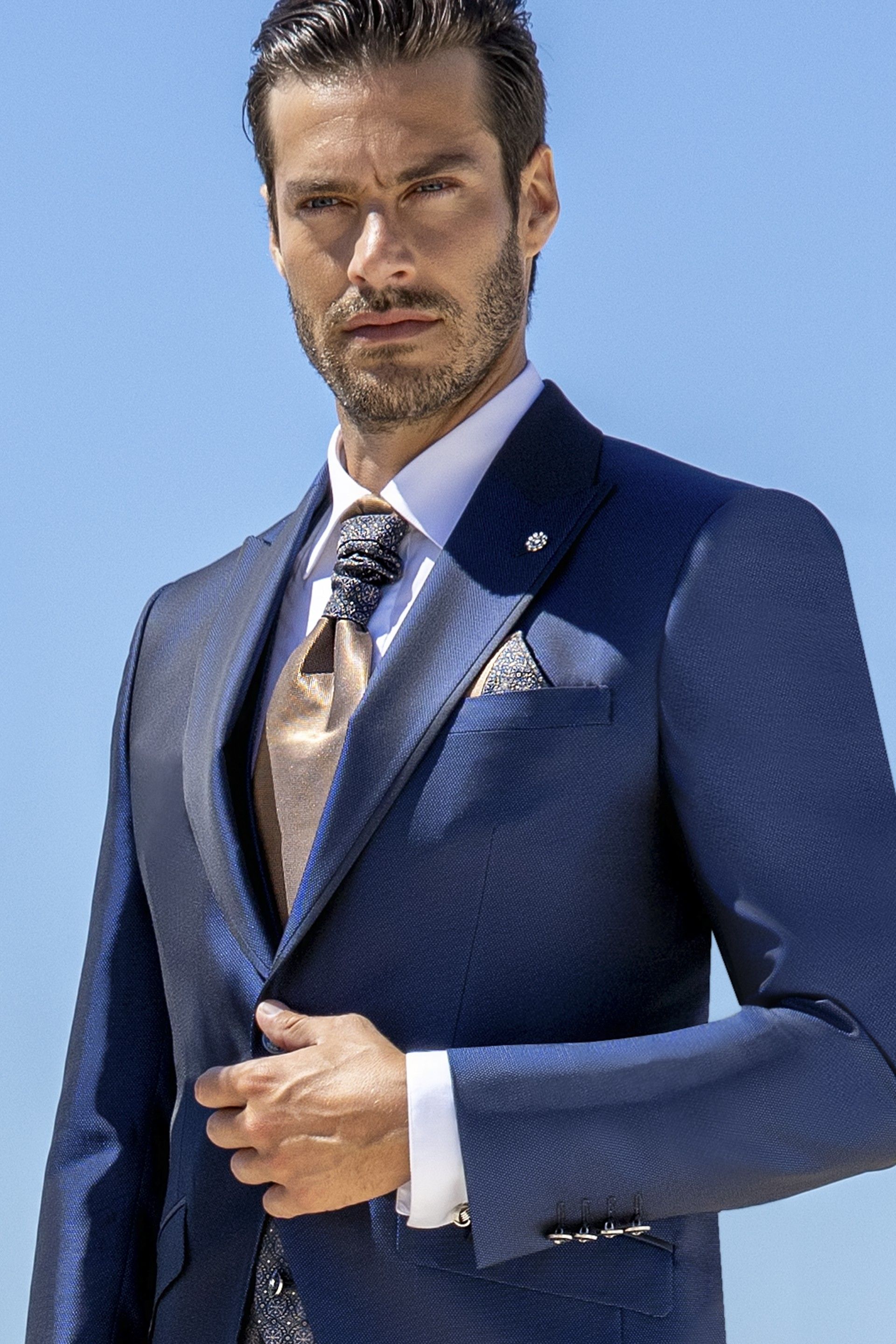 Costume de marié Wedding bleu 46.21.315