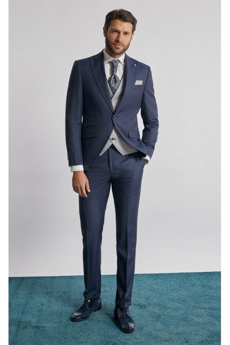 Blue groom suit Eternal 02.23.310