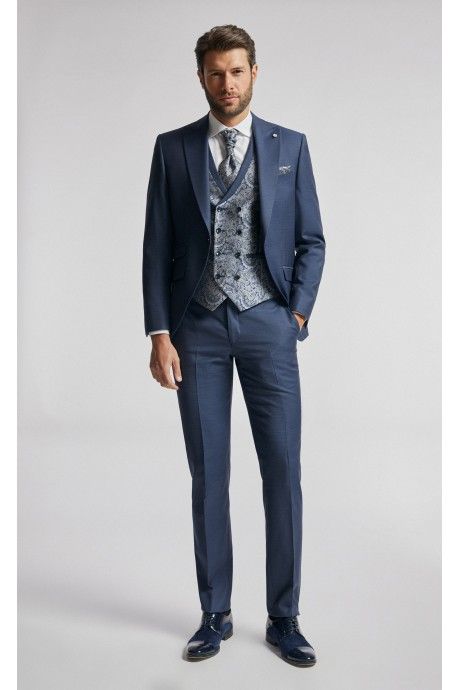 Blue groom suit Eternal 02.23.310A