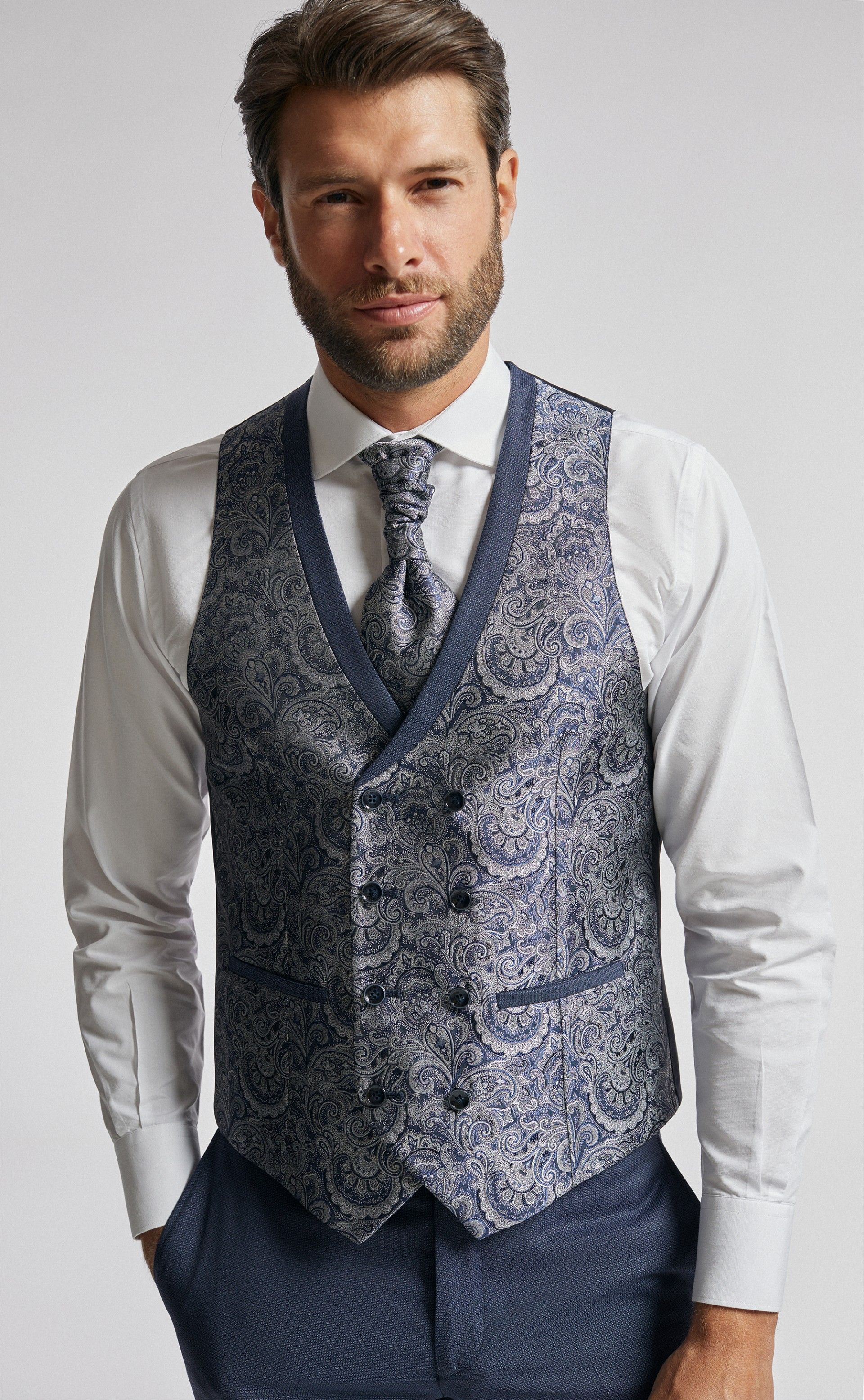 Blue groom suit Eternal 02.23.310A