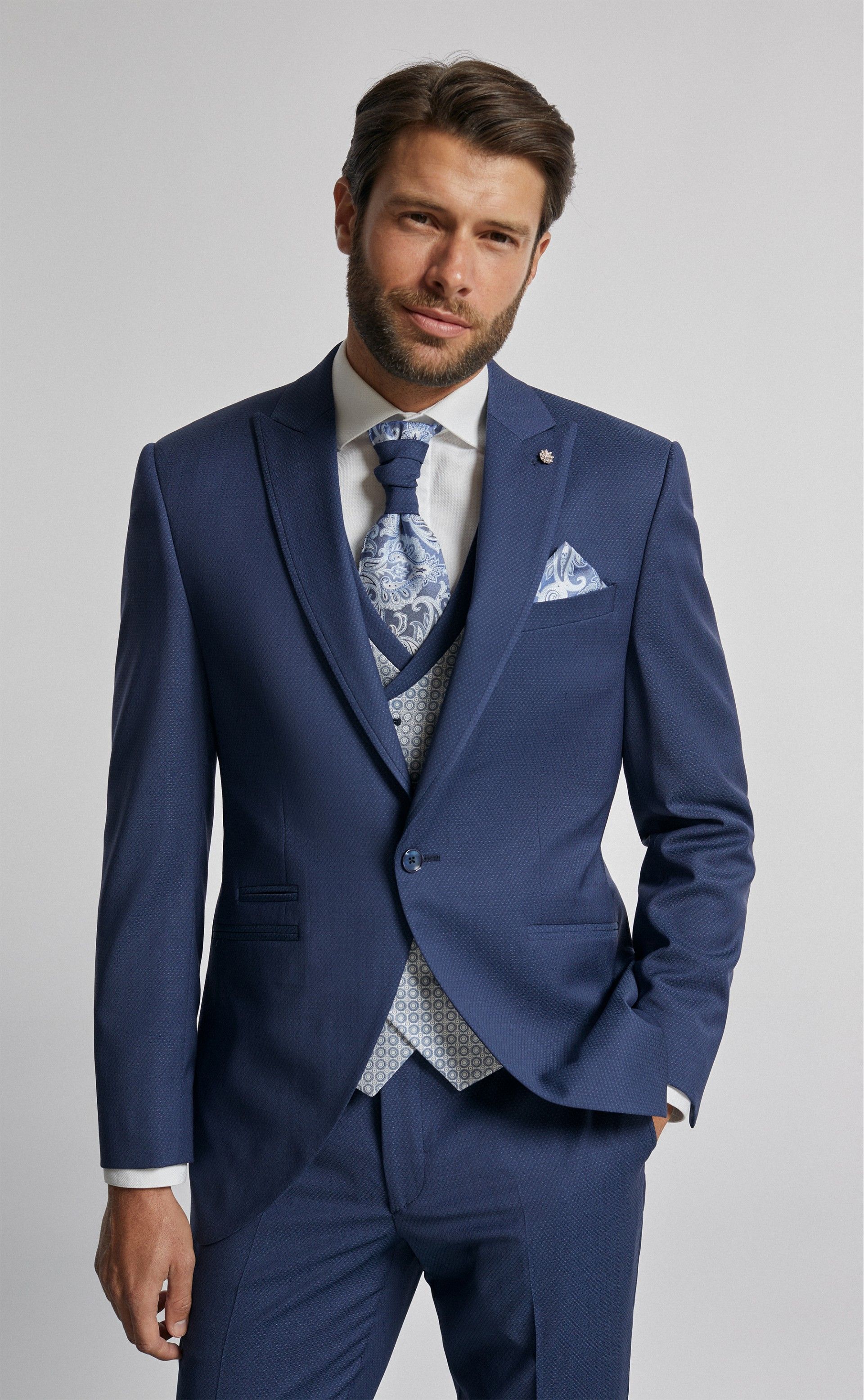 Traje de novio Eternal azul 03.23.320