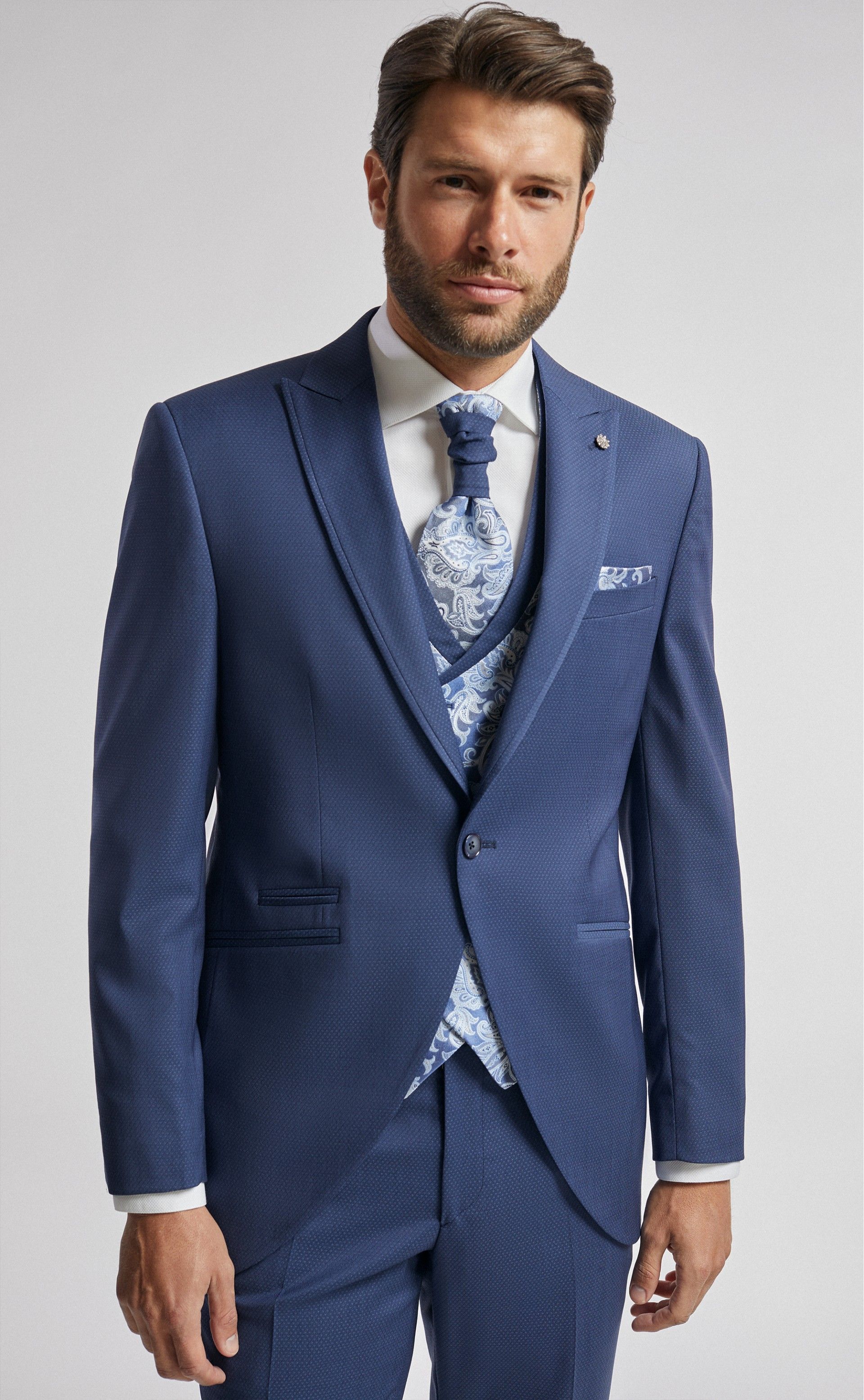 Traje de novio Eternal azul 03.23.320A