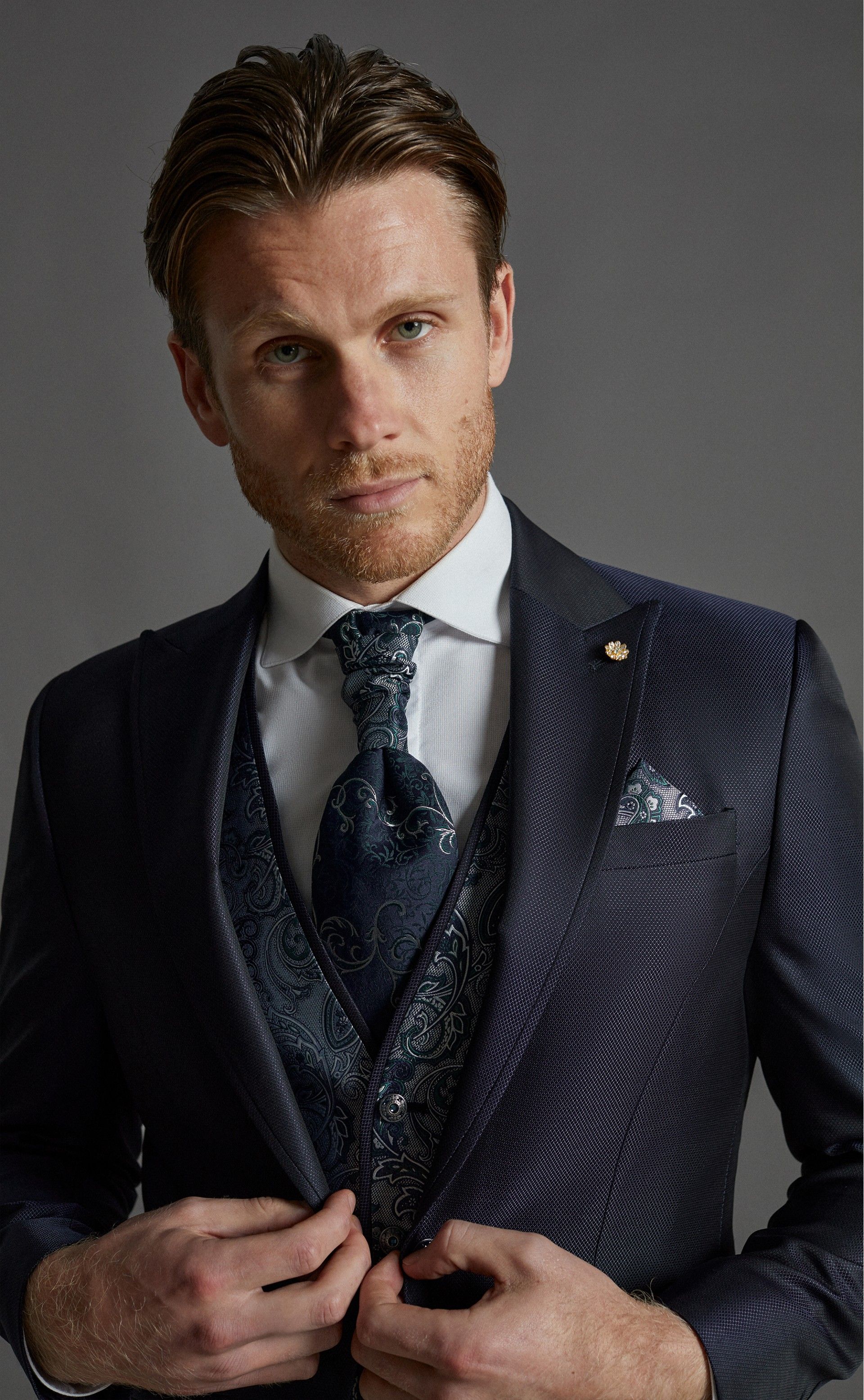 Traje de novio Wedding azul 37.23.30F