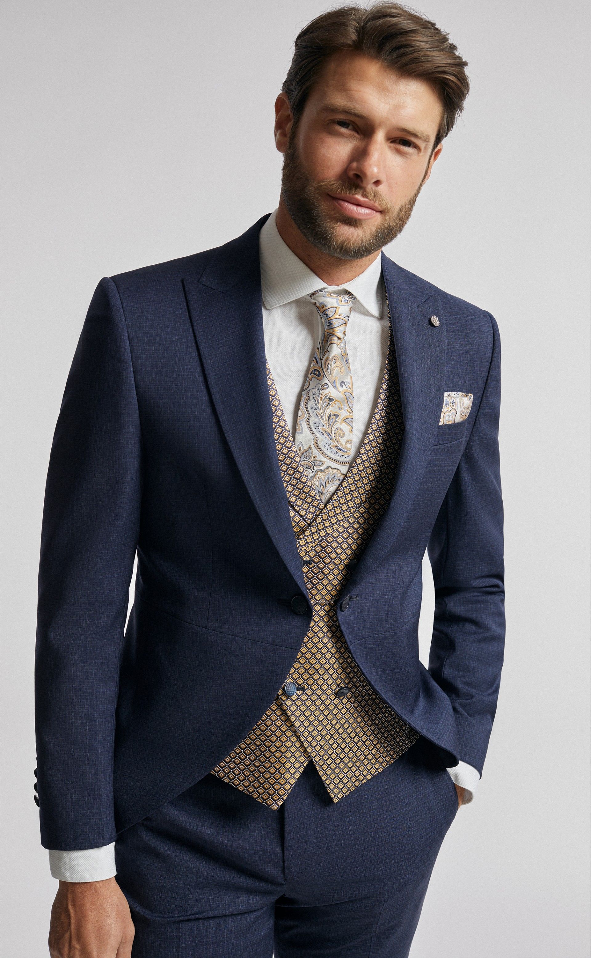 Traje de novio Eternal azul 08.23.300