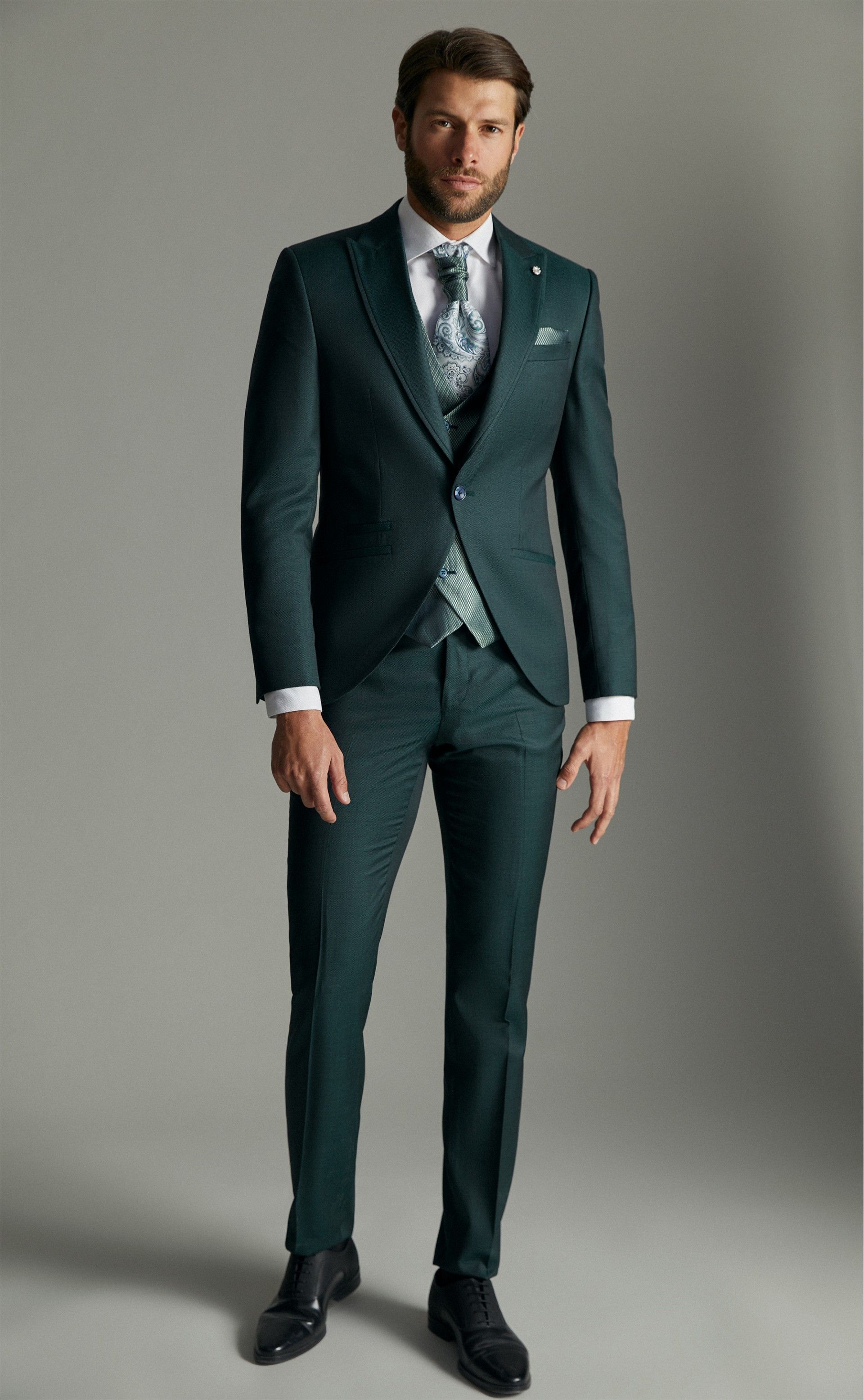 Traje de novio Eternal verde 15.23.900
