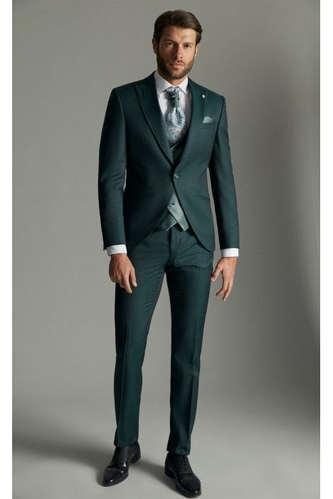 Green groom suit Eternal 15.23.900