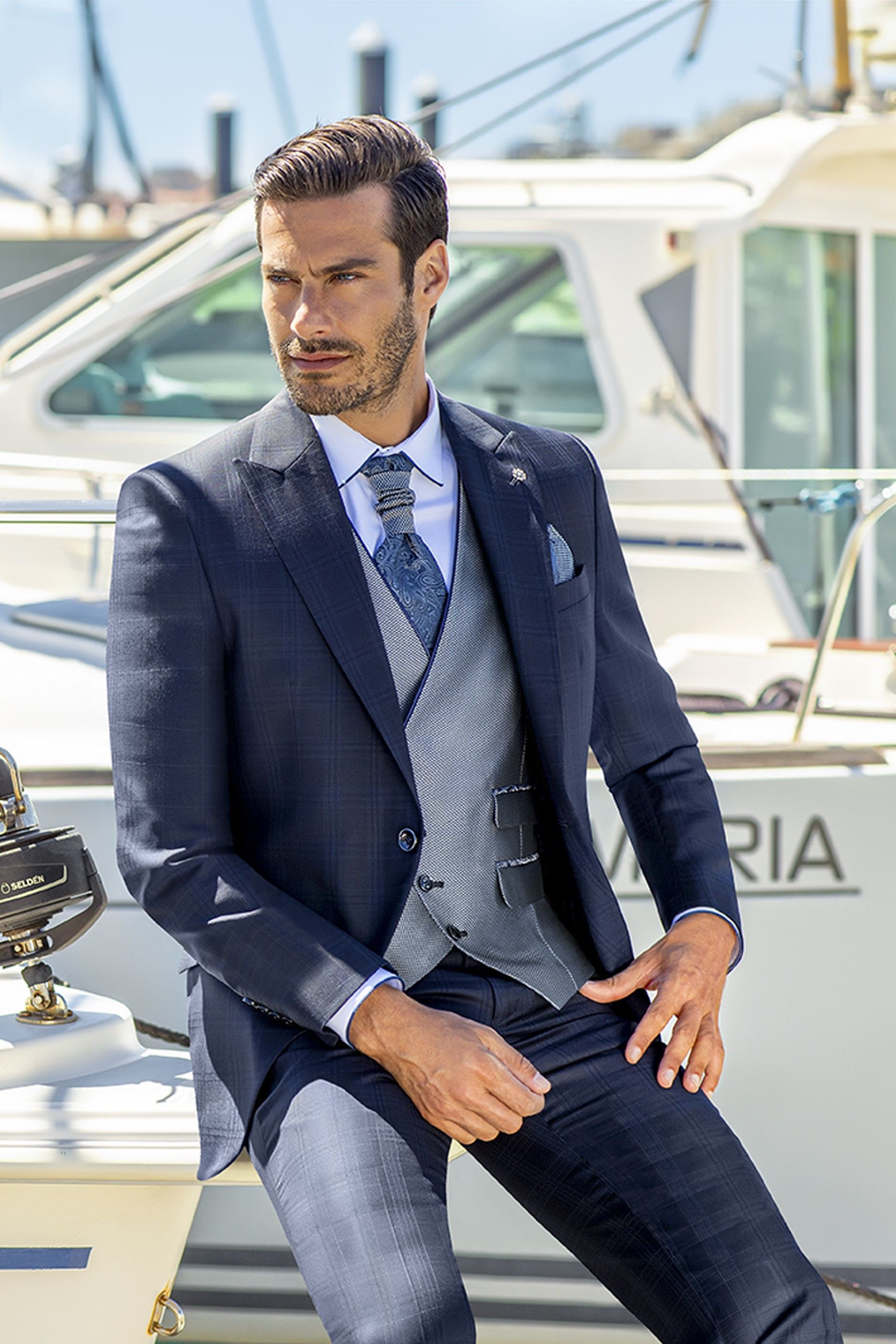 Traje de novio Eternal azul 16.21.300