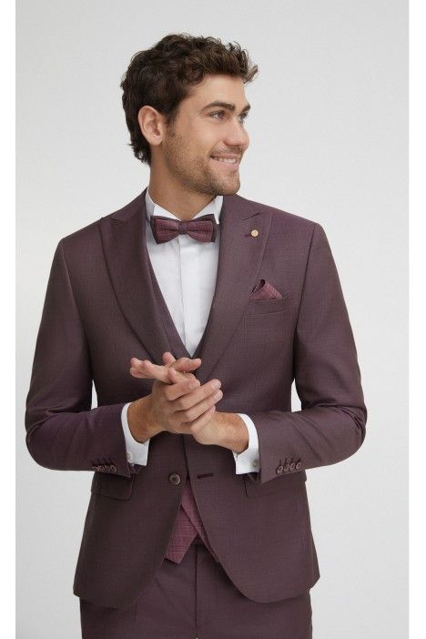 Burgundy groom suit Feel 41.22.500A
