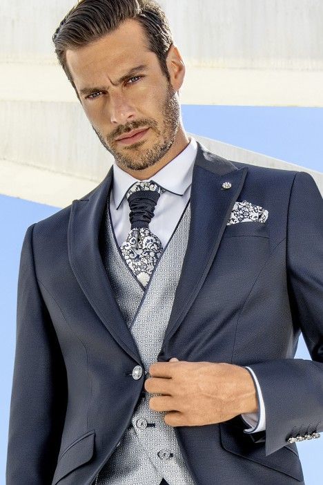 Blue groom suit Wedding 43.21.305