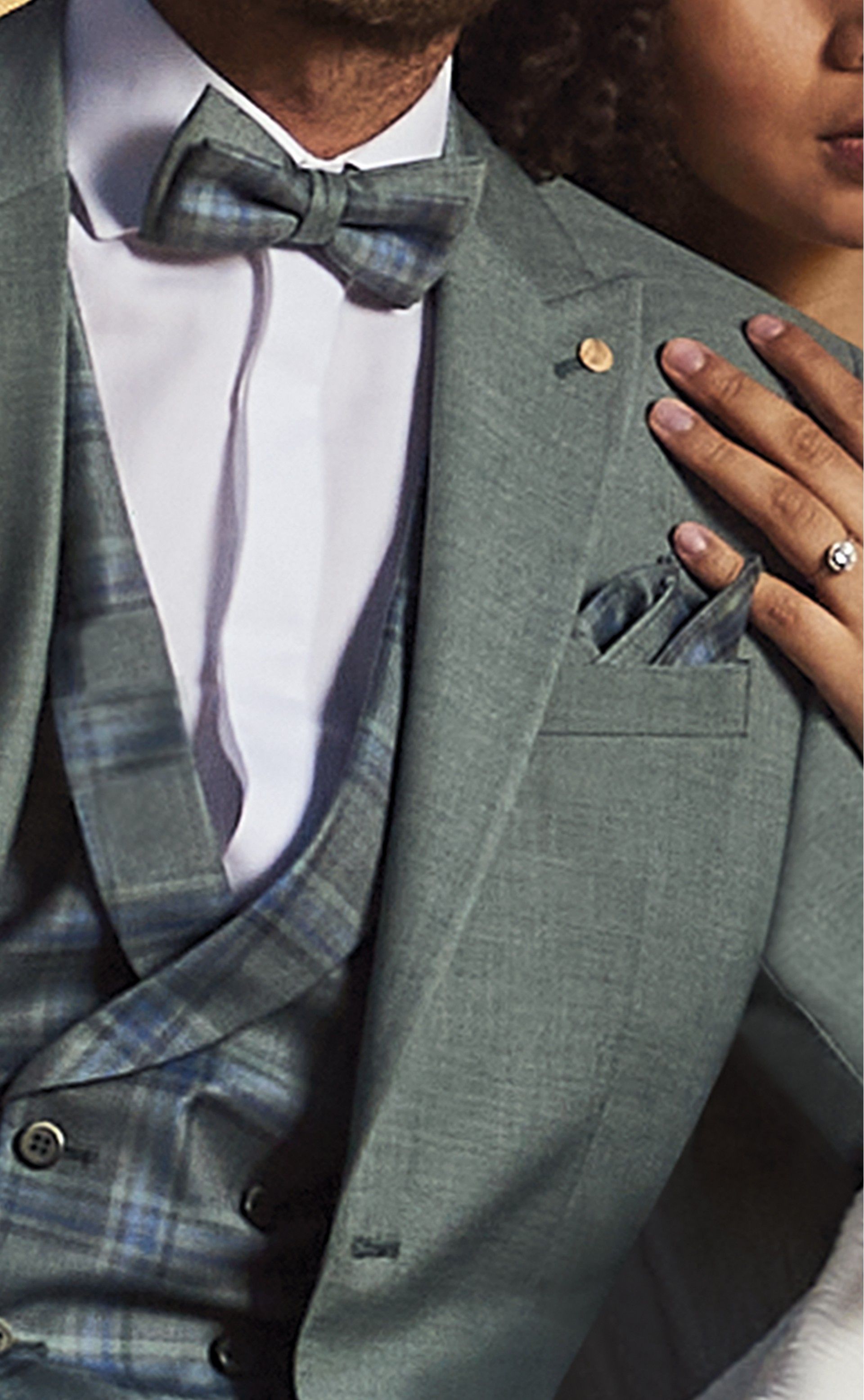 Hochzeitsanzug Feel Grün 43.22.810A