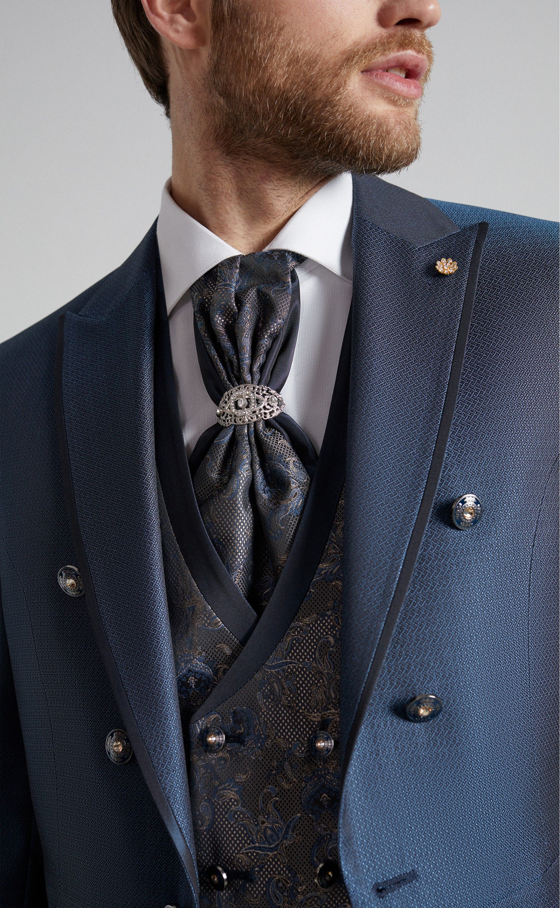 Fato de noivo Wedding azul 47.23.320