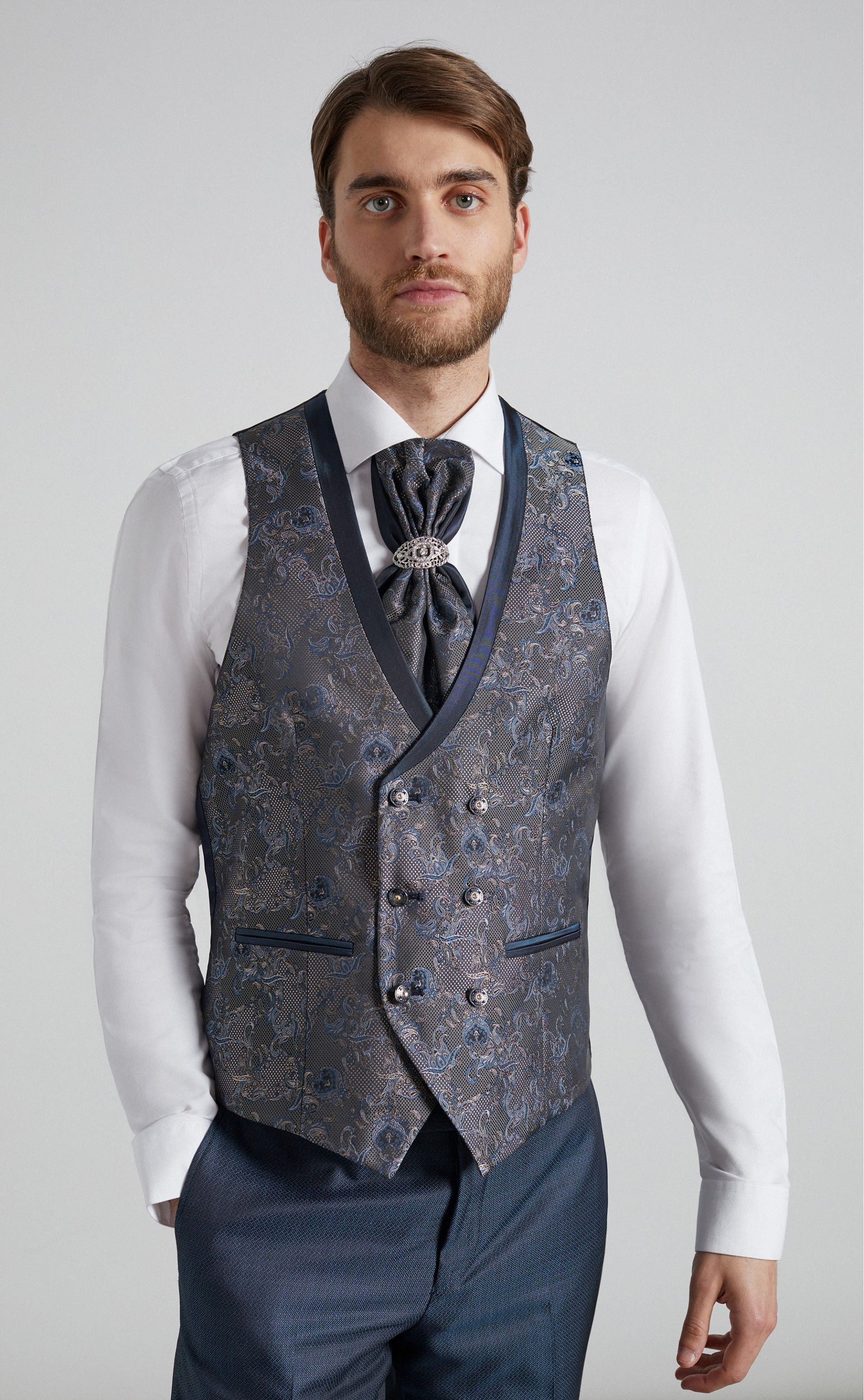 Fato de noivo Wedding azul 47.23.320