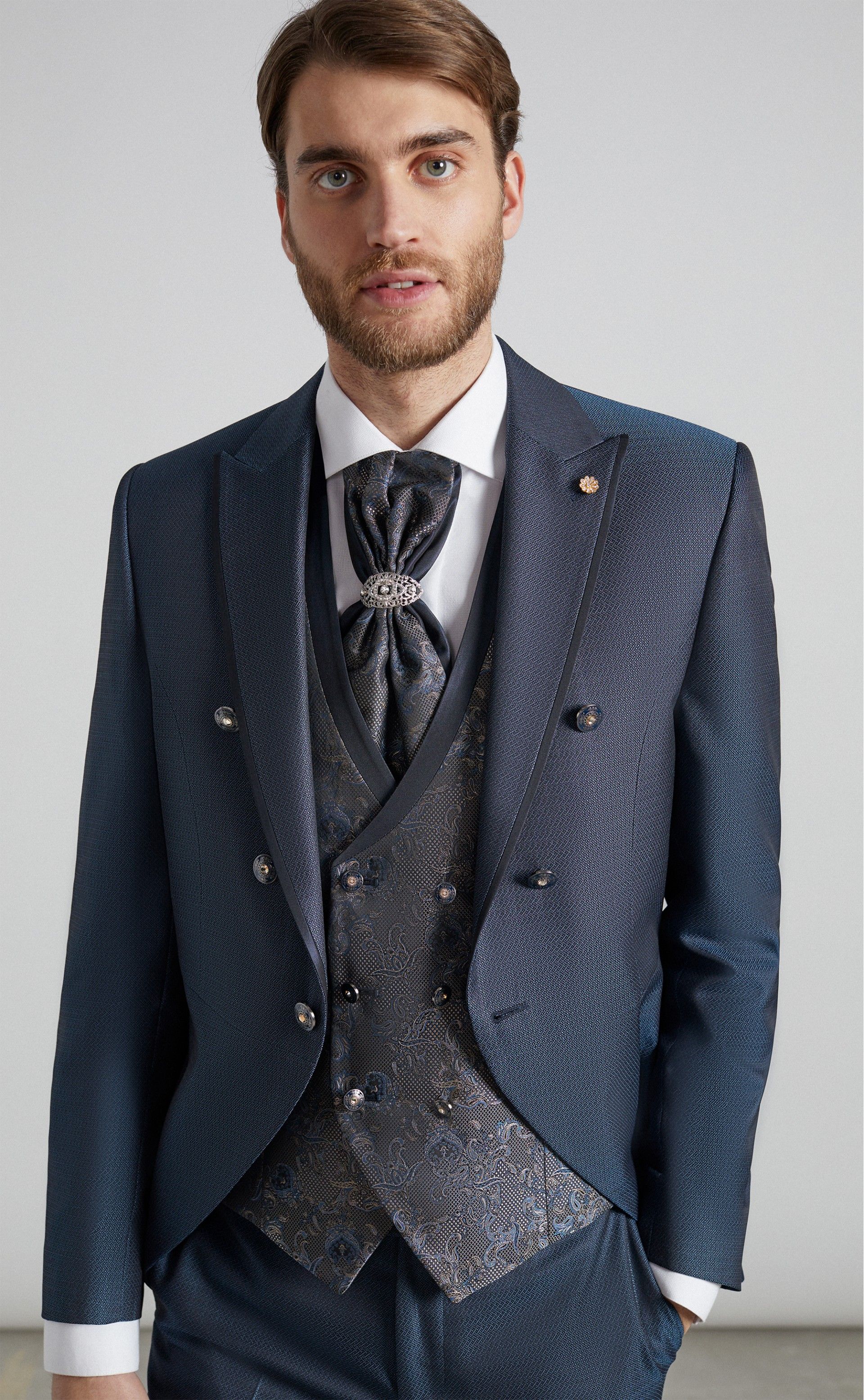 Fato de noivo Wedding azul 47.23.320