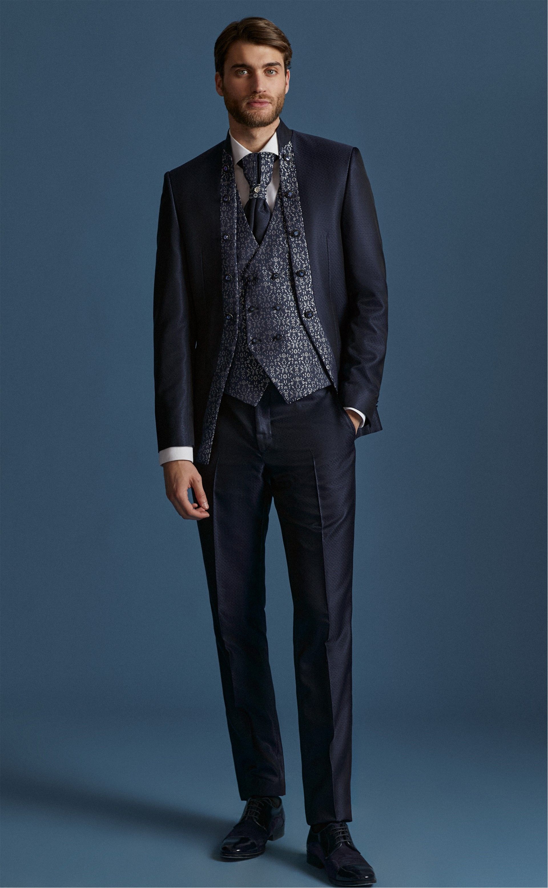 Traje de novio Wedding azul 65.23.300