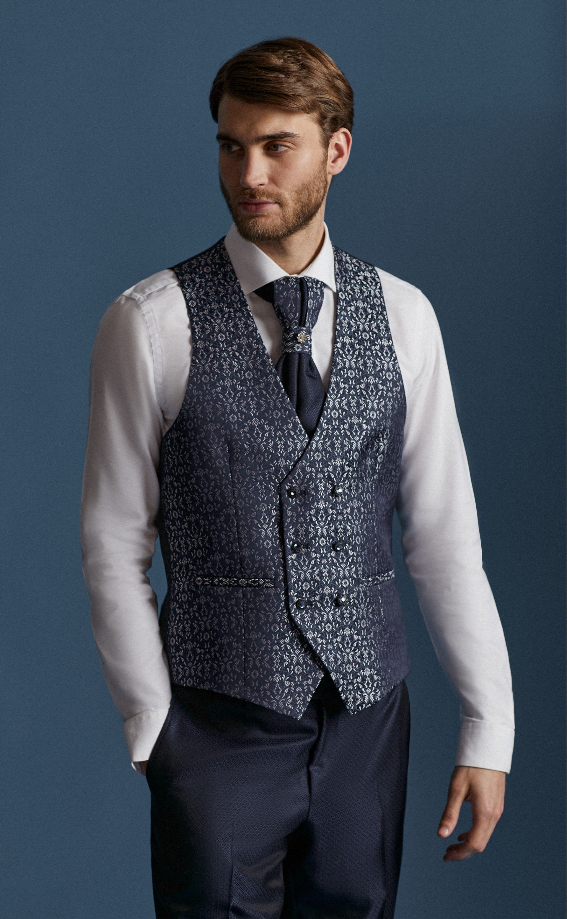 Traje de novio Wedding azul 65.23.300