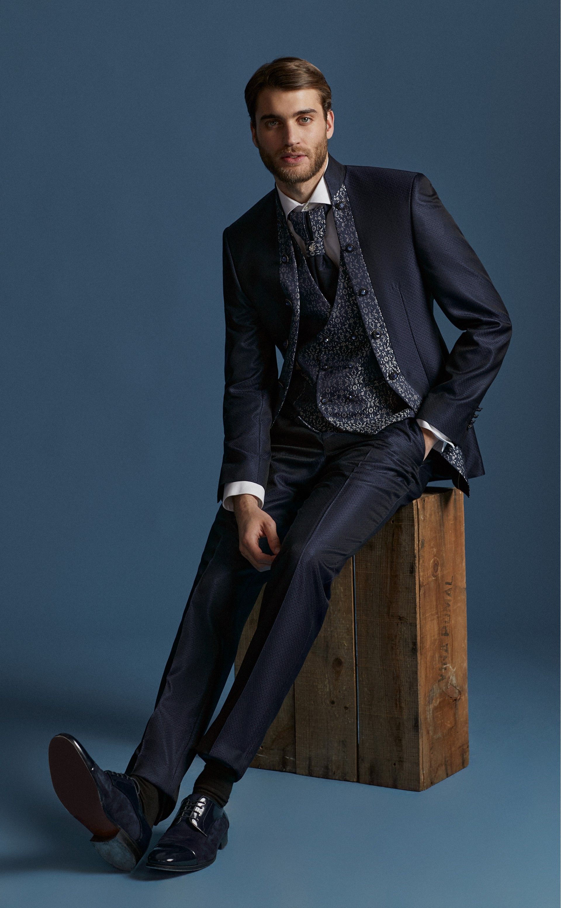 Traje de novio Wedding azul 65.23.300