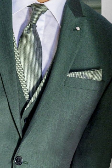 Green groom suit Eternal 74.20.911