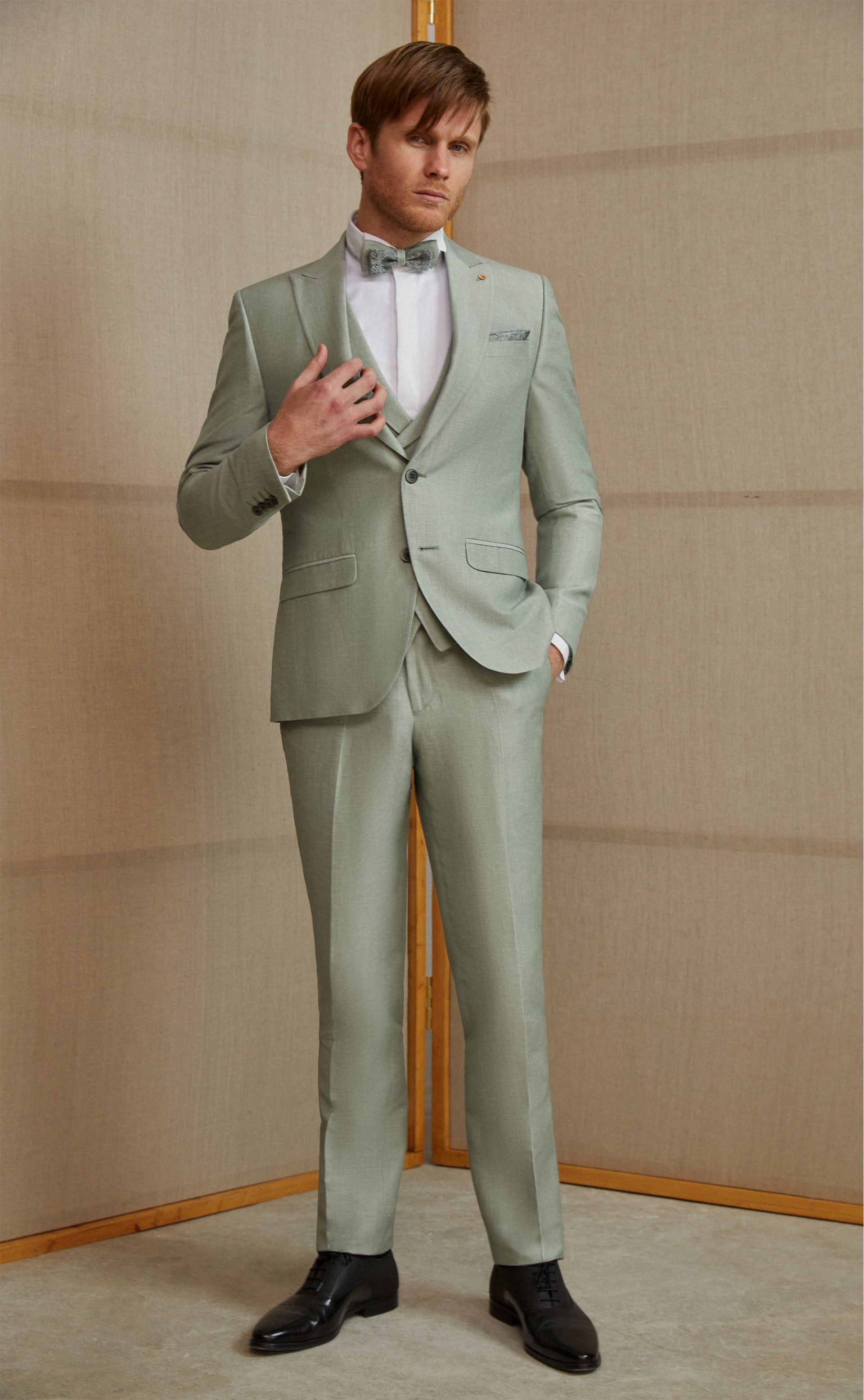 Traje de novio Feel verde 86.23.810