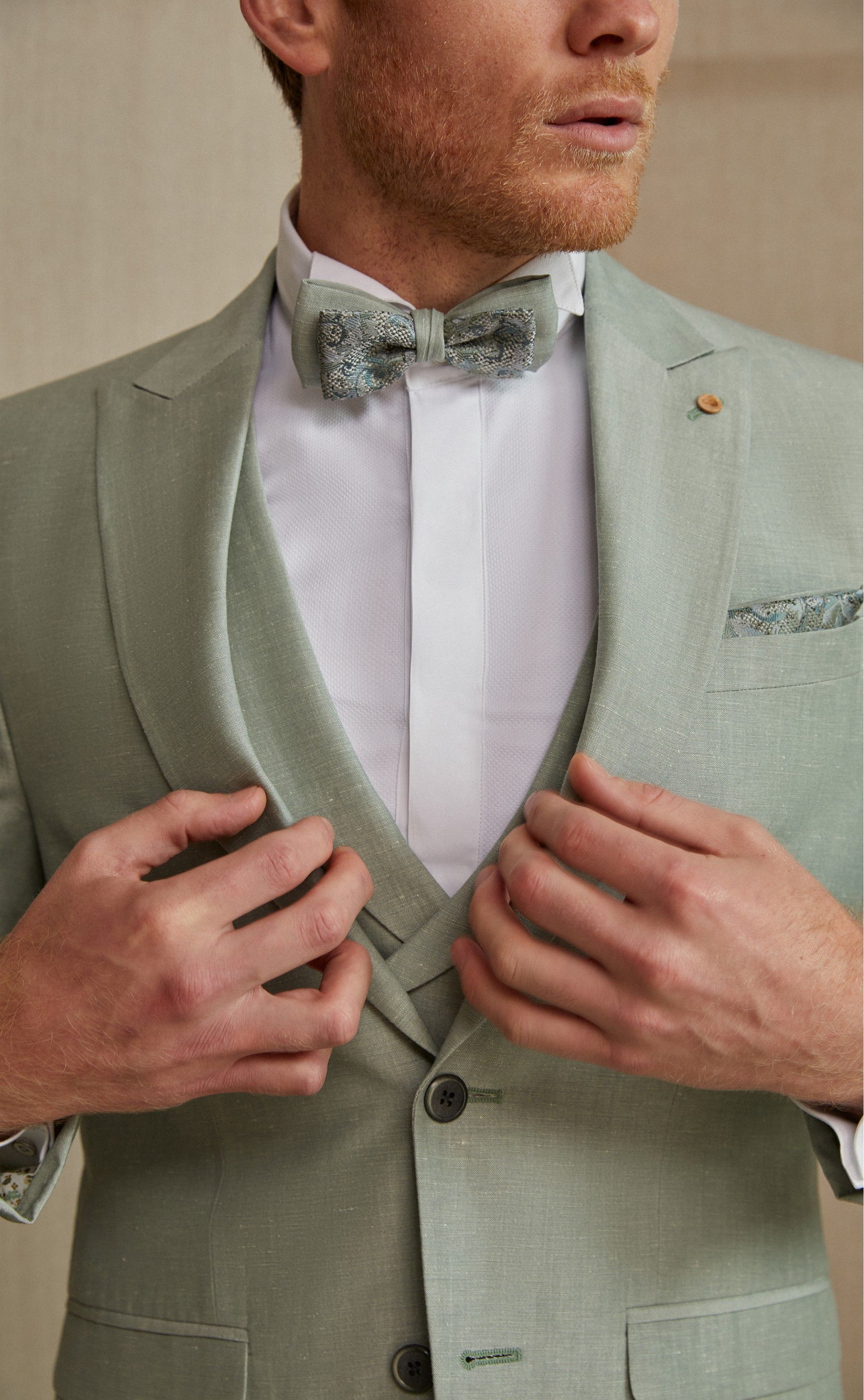 Traje de novio Feel verde 86.23.810