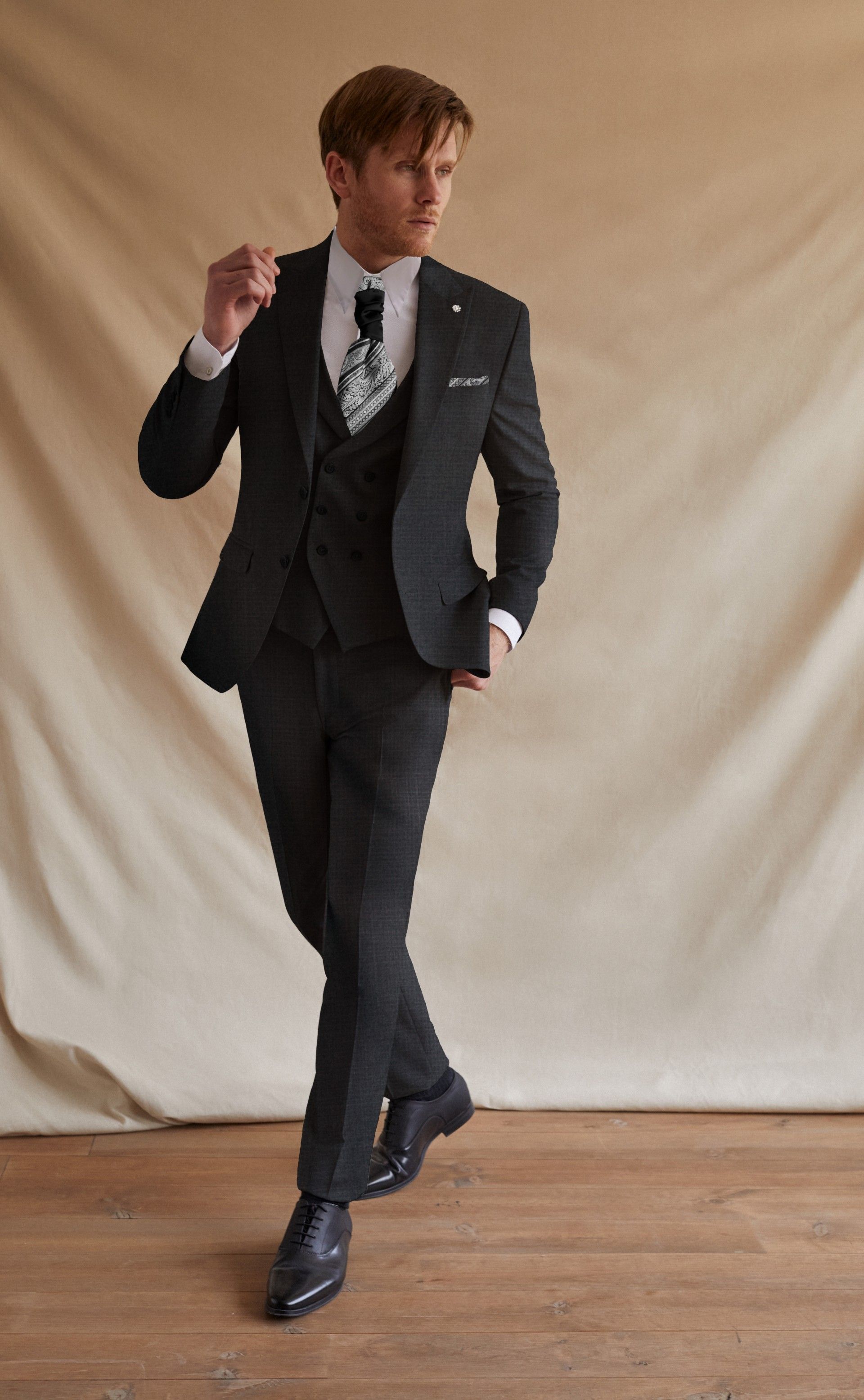 Traje de novio Feel negro 101.23.001