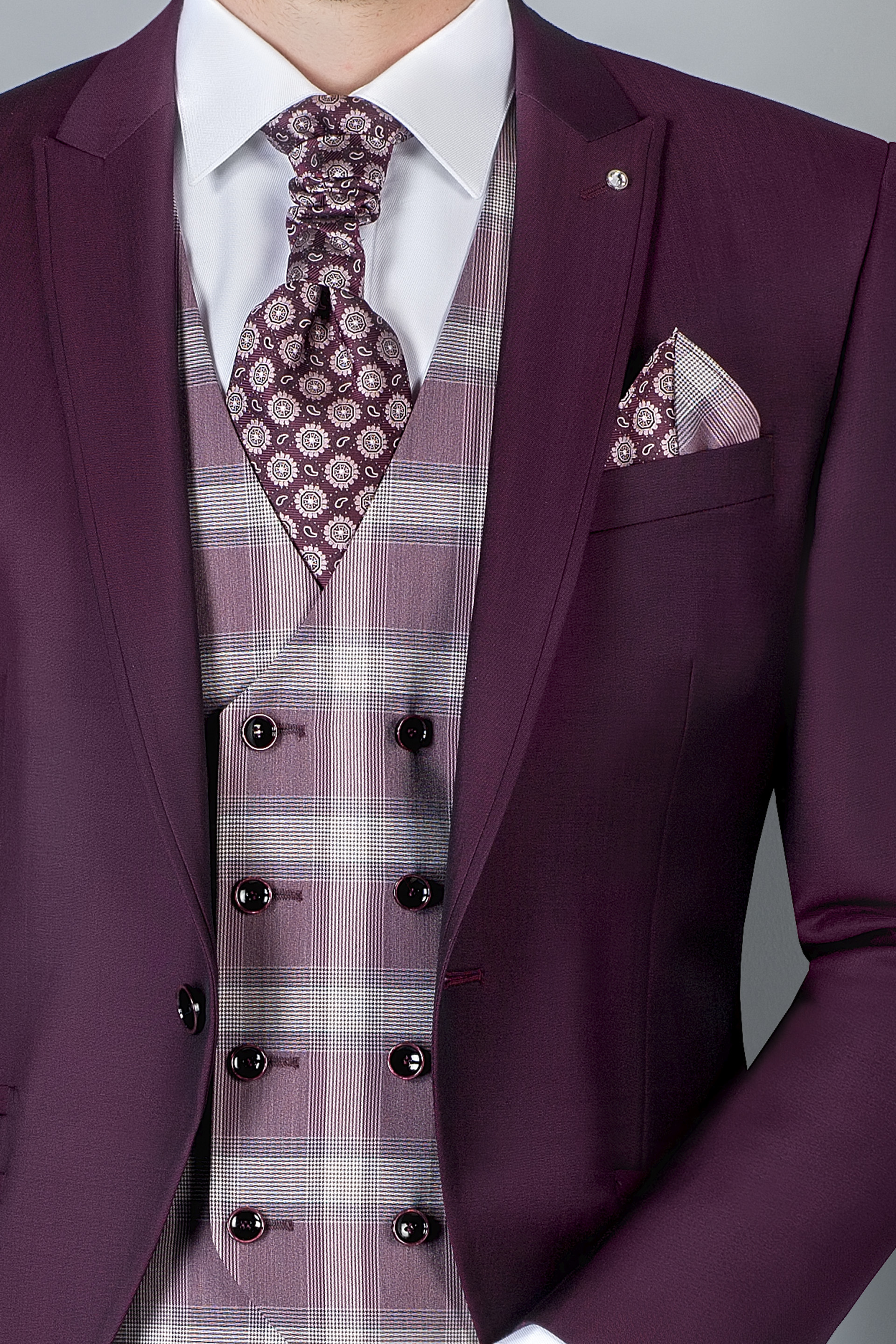 Fato de noivo Eternal bordô 67.20.501