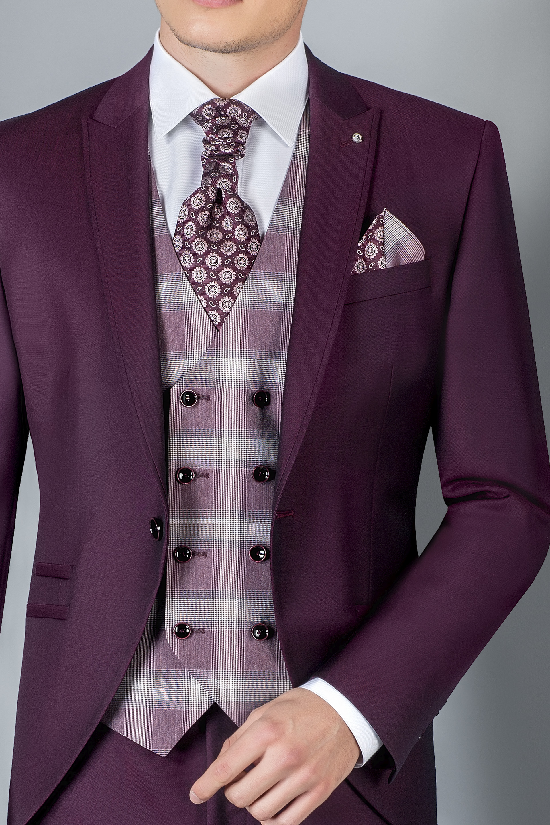 Fato de noivo Eternal bordô 67.20.501