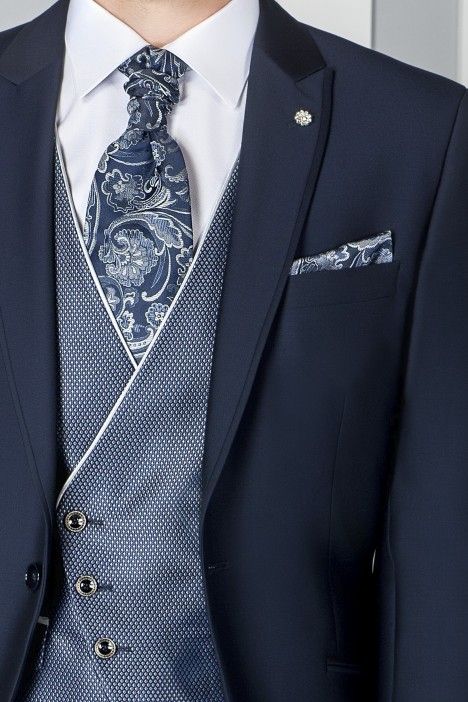 Blue groom suit Eternal 02.19.301