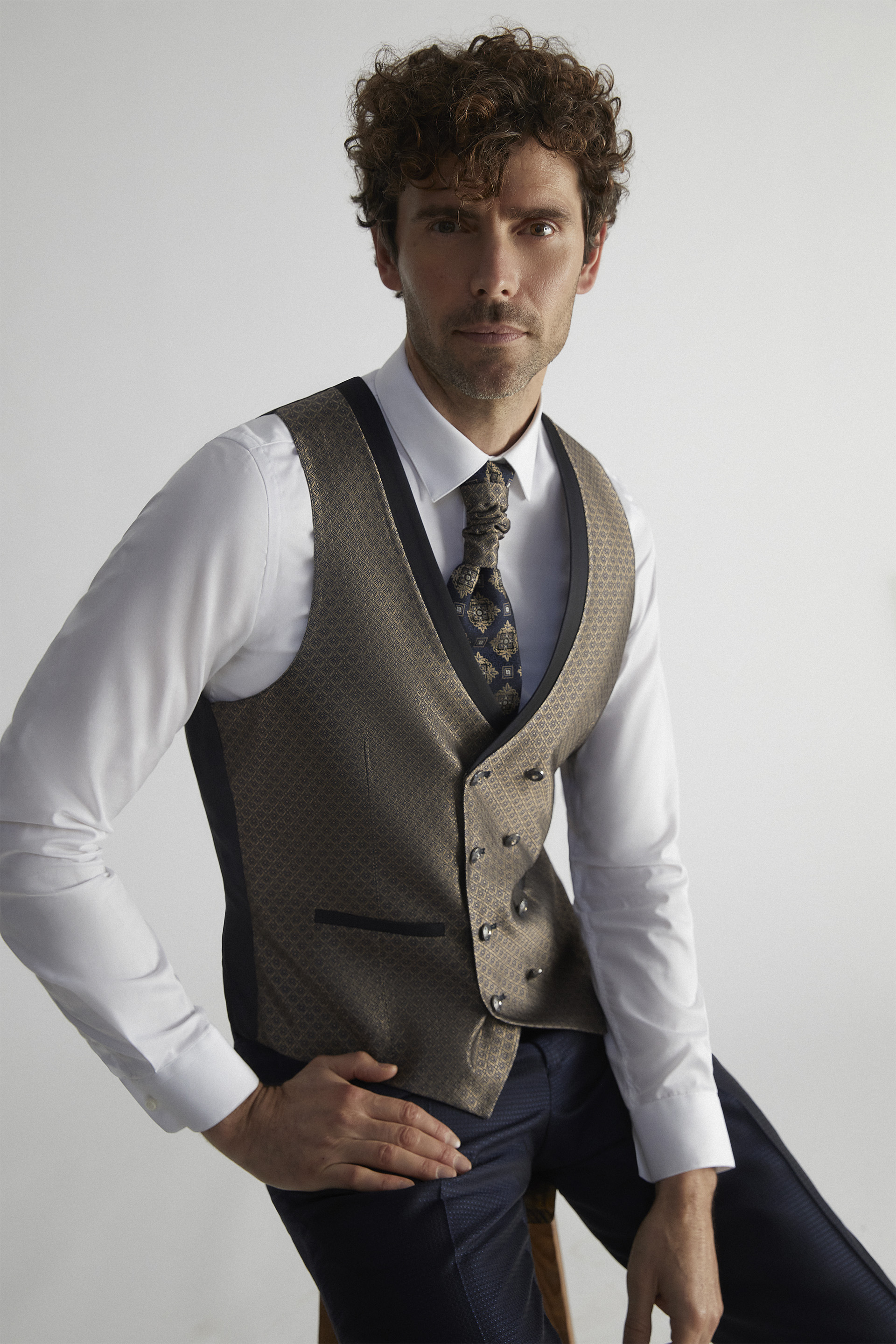 Blue groom suit Wedding 21.22.301