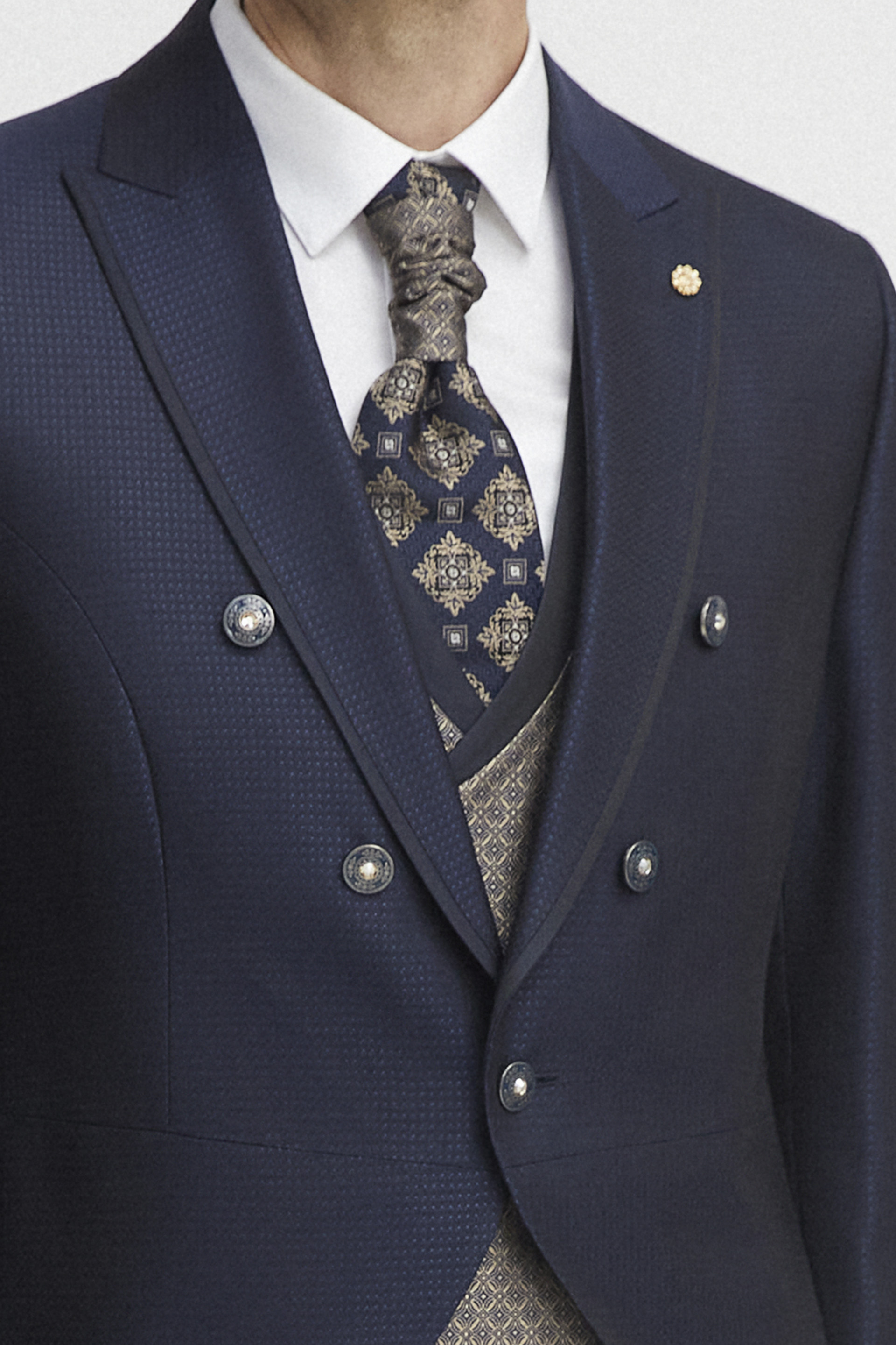 Blue groom suit Wedding 21.22.301