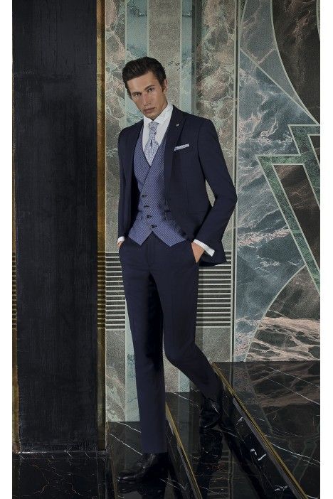 Dark blue groom suit ETERNAL 06.24.300