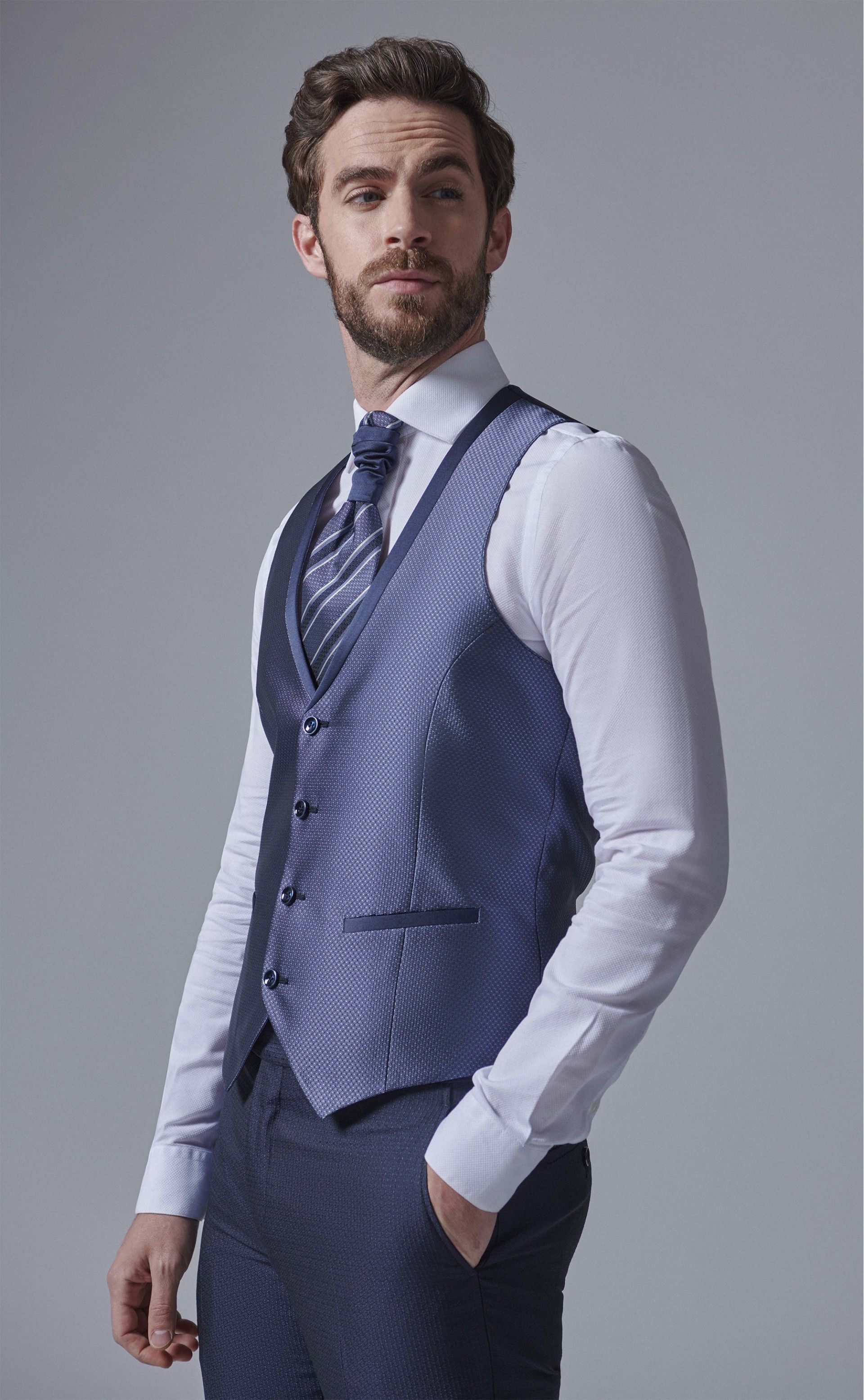 Dark blue groom suit ETERNAL 07.24.300