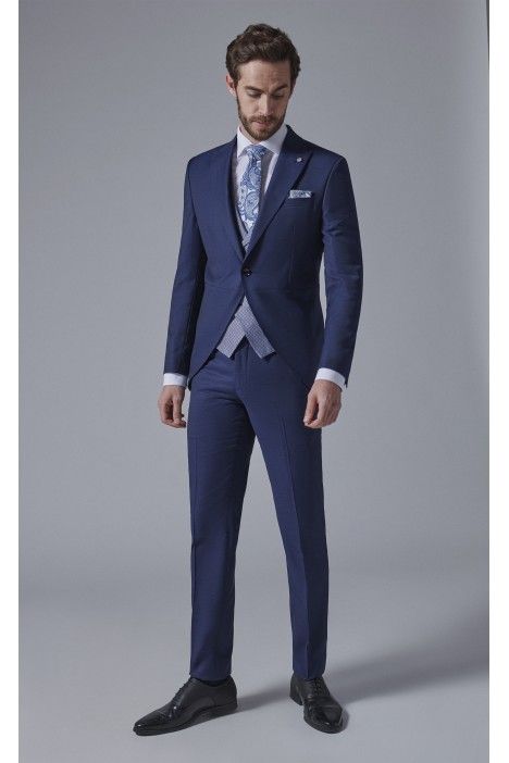 Medium blue groom suit ETERNAL 09.24.310A