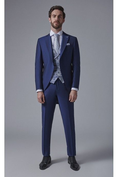 Medium blue groom suit ETERNAL 13.24.321