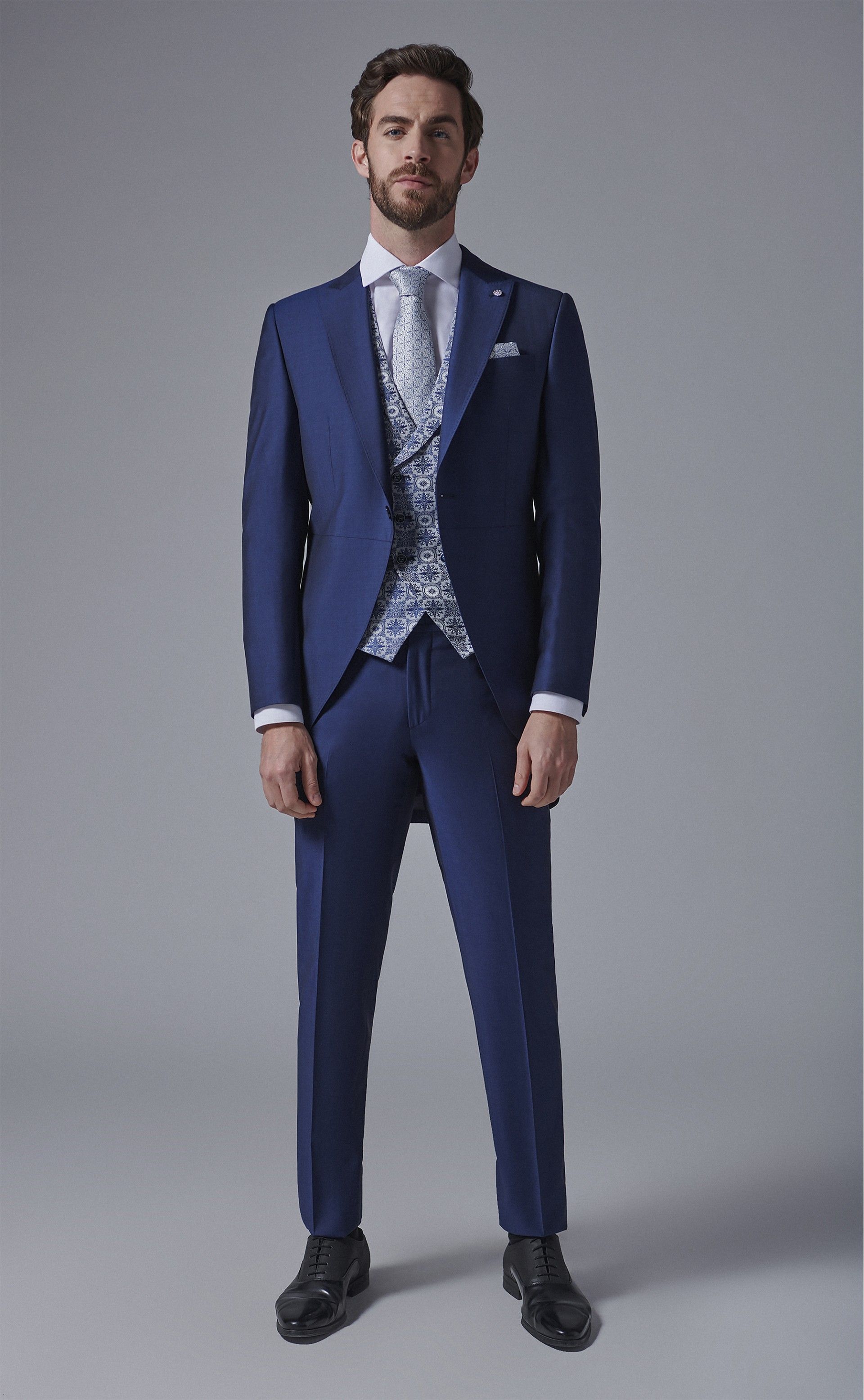 Traje de novio ETERNAL azul medio 13.24.321