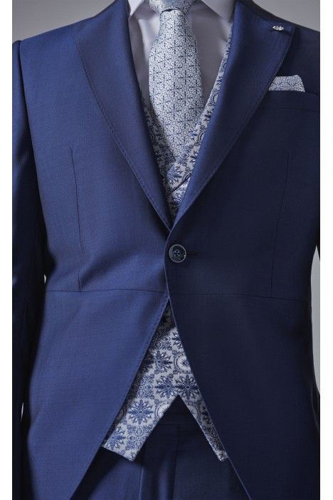 Medium blue groom suit ETERNAL 13.24.321