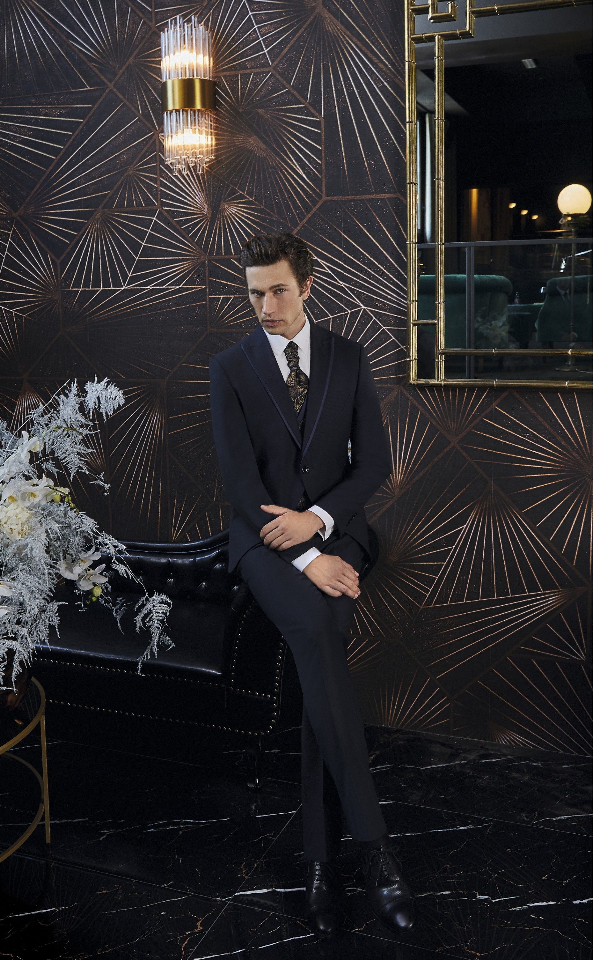 Dark blue groom suit ETERNAL 17.24.300