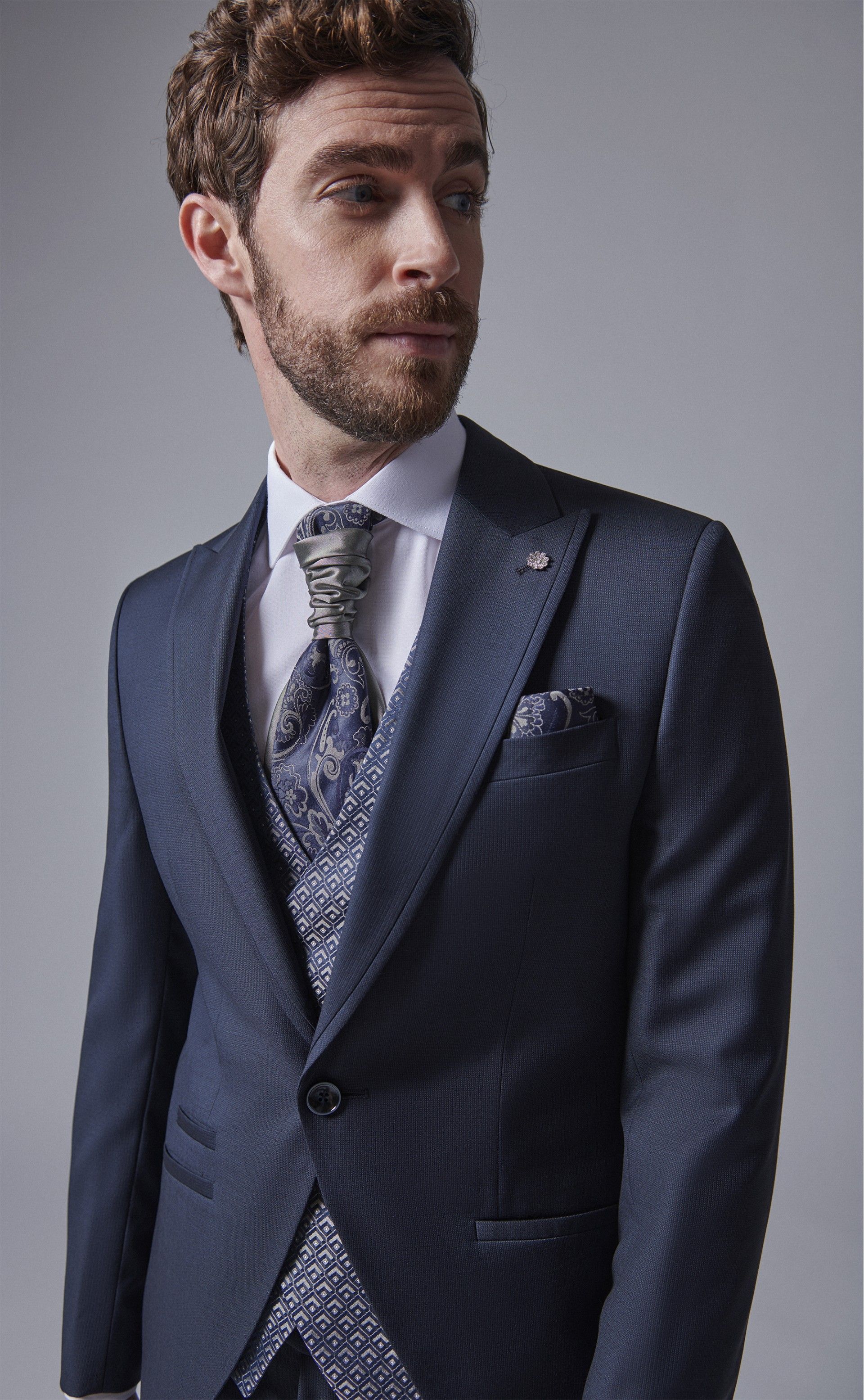 Dark blue groom suit ETERNAL 21.24.302