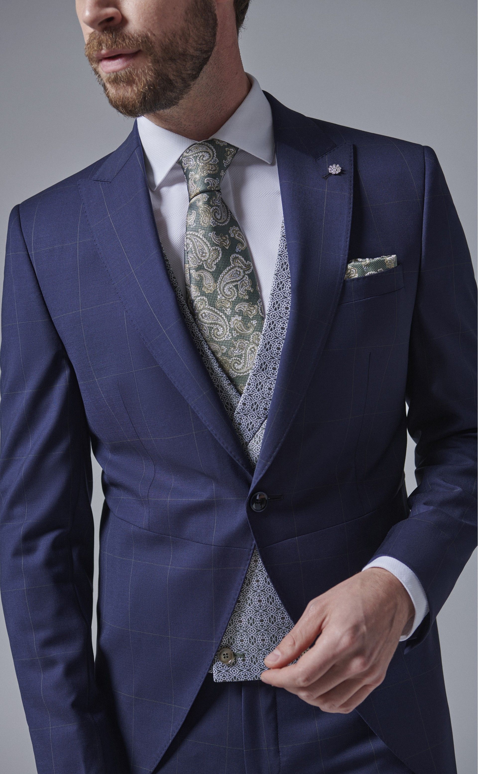 Dark blue groom suit ETERNAL 22.24.301