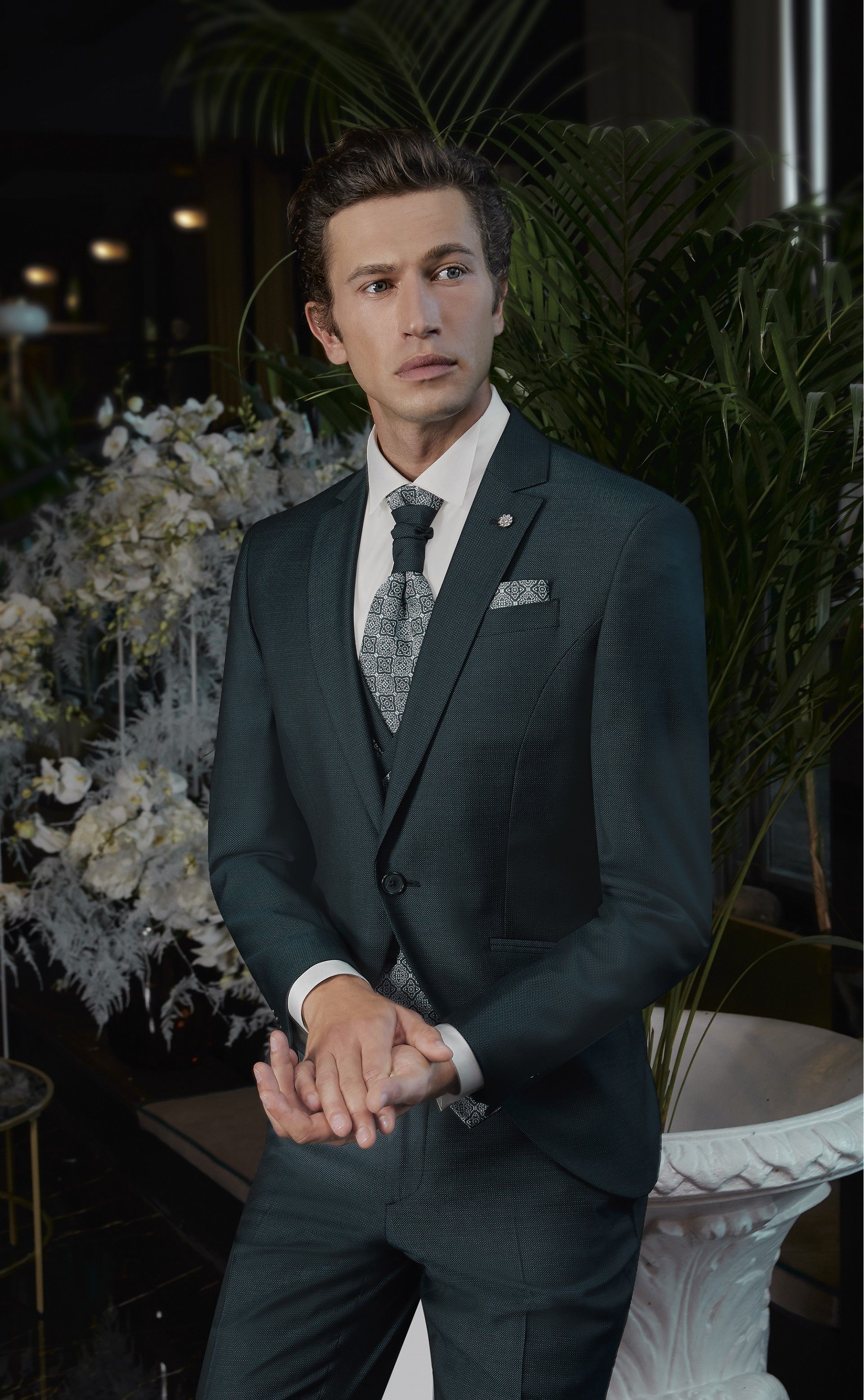 Green groom suit ETERNAL 23.24.900