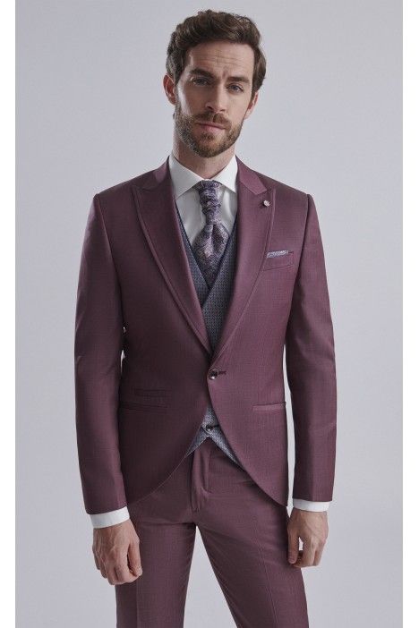 Burgundy groom suit ETERNAL 26.24.510