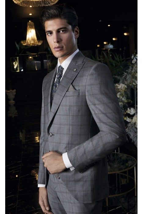 Grey groom suit ETERNAL 29.24.030