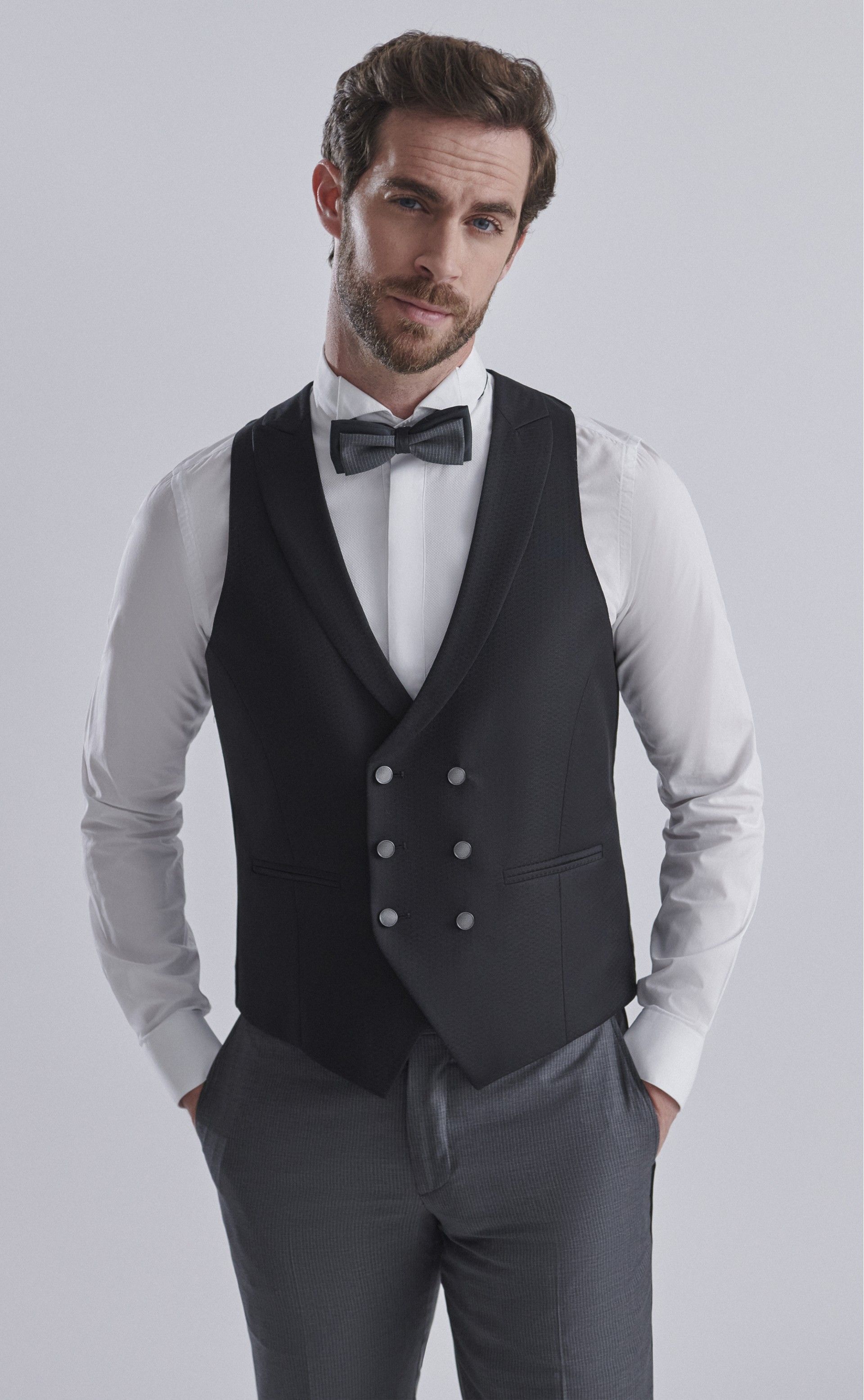 Fato de noivo ETERNAL preto 31.24.001