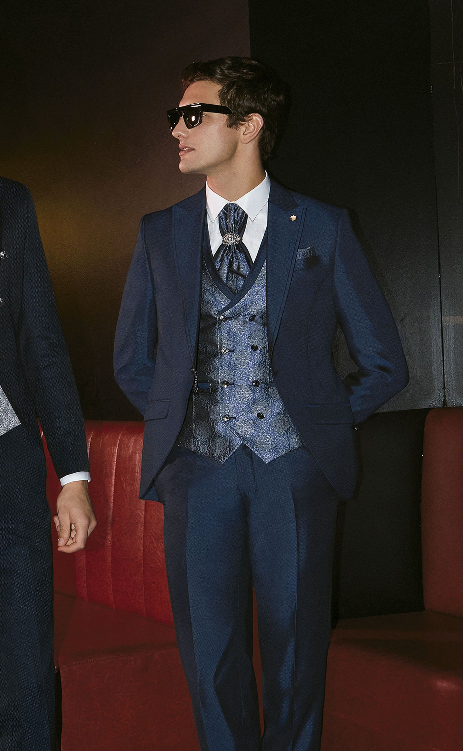 Fato de noivo WEDDING azul escuro 36.24.330